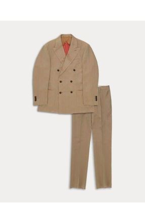Fortela Tot&ograve; Linen Sartorial Suit in Multicolor at Nordstrom, Size 46 Eu