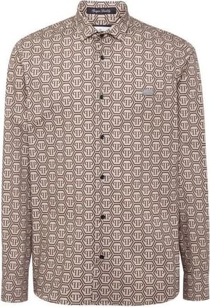 Philipp Plein Overhemden, Heren, Veelkleurig, 2Xl, Katoen, Sugar Daddy Shirt