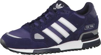 adidas Originals adidas Mens Zx 750 Sneaker, Blue Navy White Dark Navy, 9.5 UK