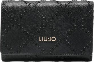 Liu Jo Portafoglio con logo - Nero