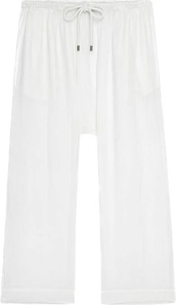 The Great. Reef broek met trekkoord - Wit