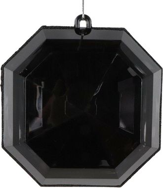 Vickerman 2Pc Square Jewel Glitter Ornaments