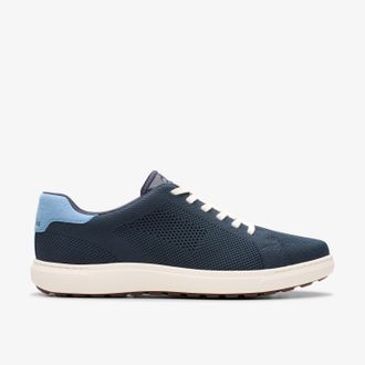 Clarks Mapstone Lace Navy Knit