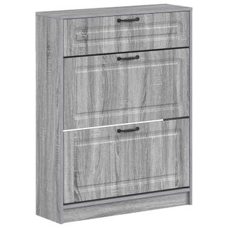 vidaXL Armario Zapatero Utrecht 78 X 24 X 100 Cm Madera De Ingenier&iacute;a Vidaxl