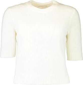 Altuzarra Gebreid T-shirt - Wit