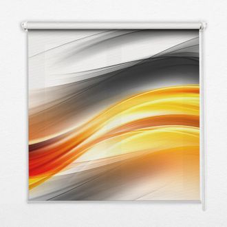 Tulup Tenda A Rullo Interna Per Finestra - Tenda Filtrante Luce - Tenda Privacy - Tenda Decorativa Rettangolare - Rullo Per Interni - (100 Cm X 140 Cm) - On
