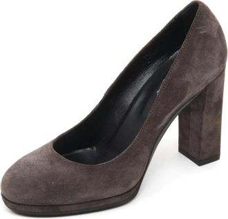 Tod's Lavagna T90 ZT Decollete Schoen - Dames - Pumps - Grijs - 35 EU - Schoenen