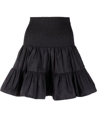 Maje Minigonna con ruches - Nero