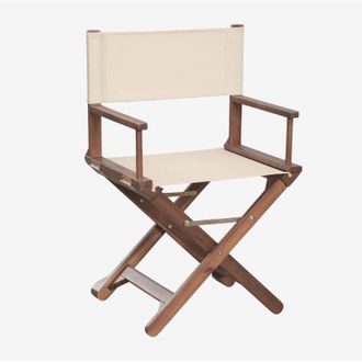 Sklum Set di 2 sedie da regista pieghevoli da giardino in legno di acacia Ridley SKLUM