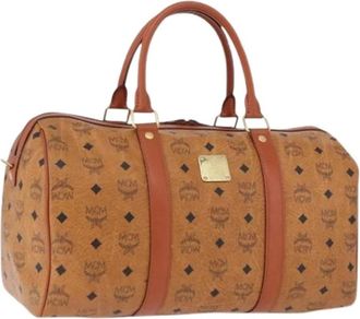 MCM Borsa Boston Pre-owned - - Pre-owned - Donna - Marrone - ONE SIZE