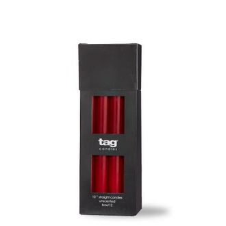 Tag Cranberry Taper Candles by Color Studio for Everyday Use in Red at Nordstrom