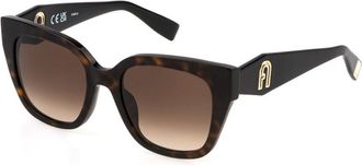 Furla SFU812 02BL Mens Sunglasses Tortoiseshell Size 53
