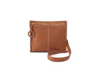 Hobo Austin Medium Crossbody Cross Body Womens Handbags Warm Honey, Cotton/Leather