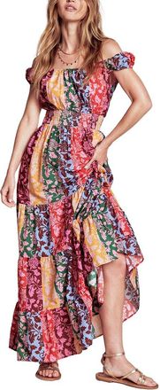 Boden Scoop Tiered Dress