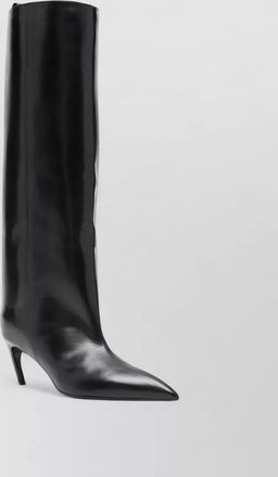 The Attico leather lea 65mm boots