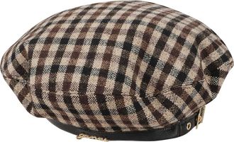Ganni Stijlvolle Hoeden Collectie - Dames - Hoeden - Beige - Xs/S - Accessoires