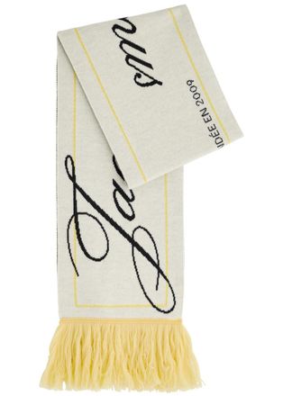 Jacquemus Lecharpe Liga Wool Scarf - Yellow - One Size