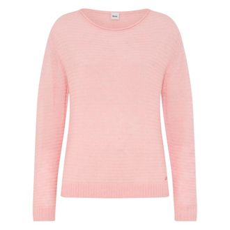 Brax Brax - Style Lesley - Dames - Truien - Roze - Maat: 2XL Wol