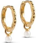 Enamel Copenhagen Belle Pearl Hoops at Nordstrom