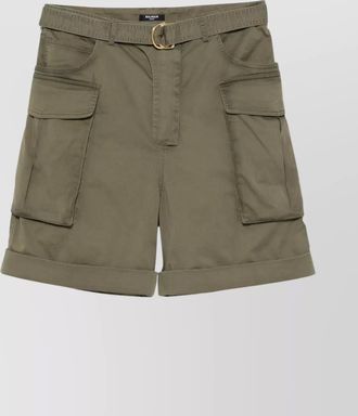 Balmain cotton cargo shorts