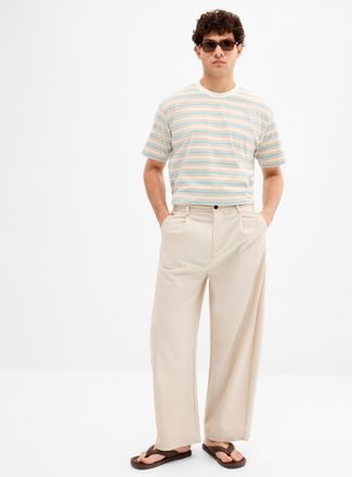 Le 31 Mens Chambray-like fabric pant Loose fit Imported from Seoul