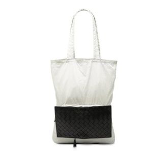 Bottega Veneta Pre-owned Tote Bags, female, White, Size: ONE SIZE Pre-owned Leather Tote Bag