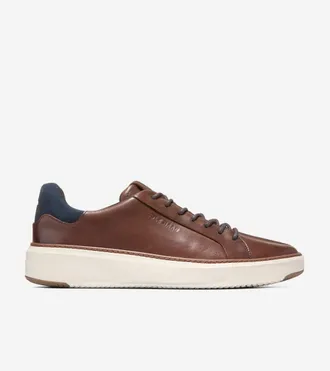 Cole Haan Mens GrandPr&oslash; Topspin Sneakers - Brown Size 10.5