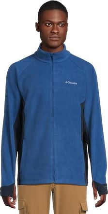 Columbia Arctic Peak Full Zip Mens Fleece Mountain Blue/Collegiate Navy : 2XL, Elastane/Nylon