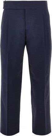 Reveres Wool and mohair pants with double dart Man 48