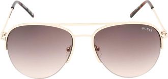 Guess Mens Guess Gf0224 32F Gold Sunglasses - Size: ONE size