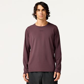 Brooks Mens Movement Long-Sleeve Shirt Brown XXL