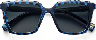 Etnia Barcelona Yanay BL Womens Sunglasses Blue Size 53