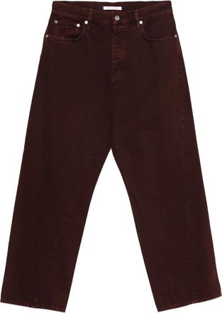 Sunflower panelled jeans - Red