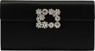 Roger Vivier Medium Handbag - female - Roger Vivier - Clutches - Black - ONE SIZE - Bags