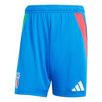 adidas Italy 24 Away Football Shorts Asia Sizing Blue Green IQ0486