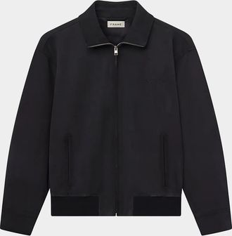 Frame Denim Men & apos;s FRAME x Sothebys Suede Full-Zip Bomber Jacket