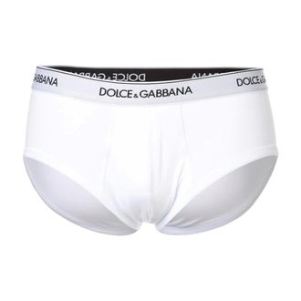 Dolce & Gabbana Cotton Briefs - male - Dolce & Gabbana - Underpants - White - 2XL - Underwear