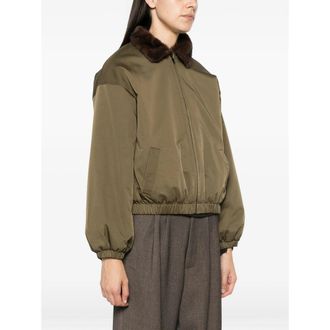 Eleh Milit Bomber Jacket - Green