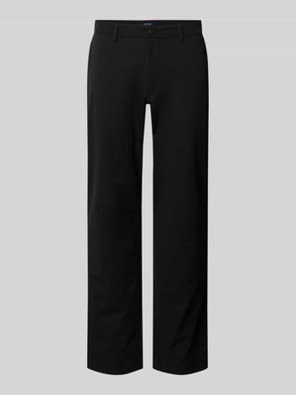 Mc Neal Slim Fit Hose mit Ges&auml;&szlig;taschen in Black, Gr&ouml;&szlig;e XXL