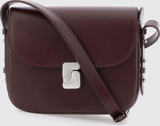 SOEUR Mini borsa a tracolla Bellissima in pelle liscia con fibbia