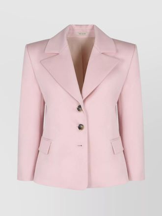 The Mannei single-breasted cotton blazer
