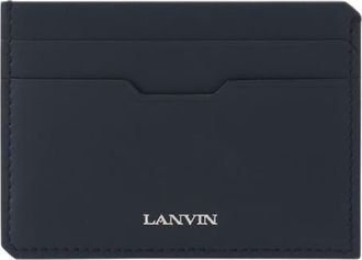 Lanvin Compagnon Leather Cardholder in Montana at Nordstrom