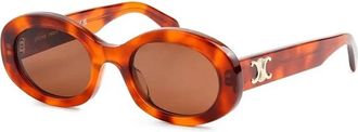 Celine Cl 40194U 53E Zonnebrillen - Dames - Zonnebrillen - Bruin - 52 MM - Accessoires