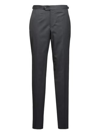 Isaia buttoned wool trousers - Grey