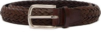 Orciani Leren Riem - Heren - Riemen - Bruin - 120 CM - Leer - Accessoires