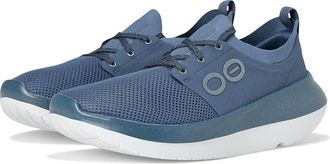 Oofos OOmy Stride Mens Shoes Moroccan Blue : 12.5 M, Textile