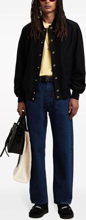 Palm Angels Losse Fit Jeans Met Logo