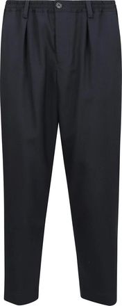Marni Heren, Broeken, Blauw, Maat: XL Wol