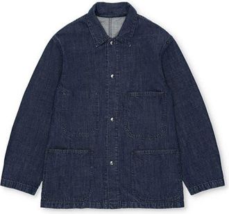 Fortela Blake Indigo Rinse Denim Jacket in Blue at Nordstrom, Size 50 Eu