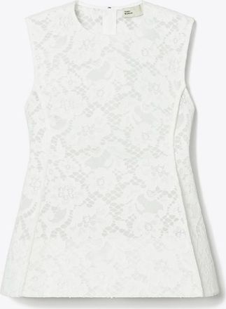Tory Burch Womens Corded Lace Top, size 10